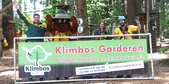 Bollo der Bär zu Besuch bei Klimbos Garderen